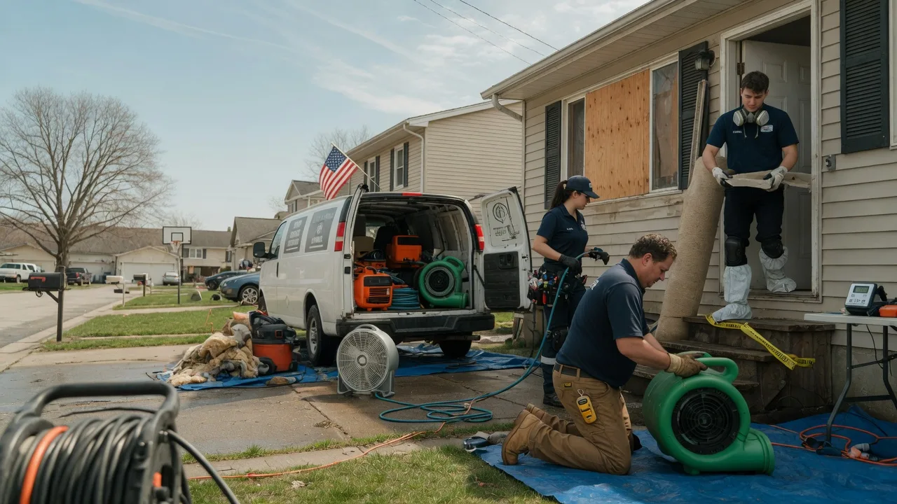 Water Damage Restoration in Madison, MO near me